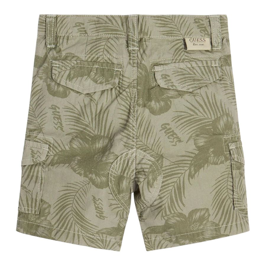 GMT DYE POPLIN SHORT Guess Kids | N3GD12/WFCB0G8CR